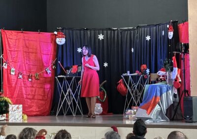 magicien arbre de noel calvados